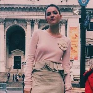 Brock Collection Koko Knit Top - Peony